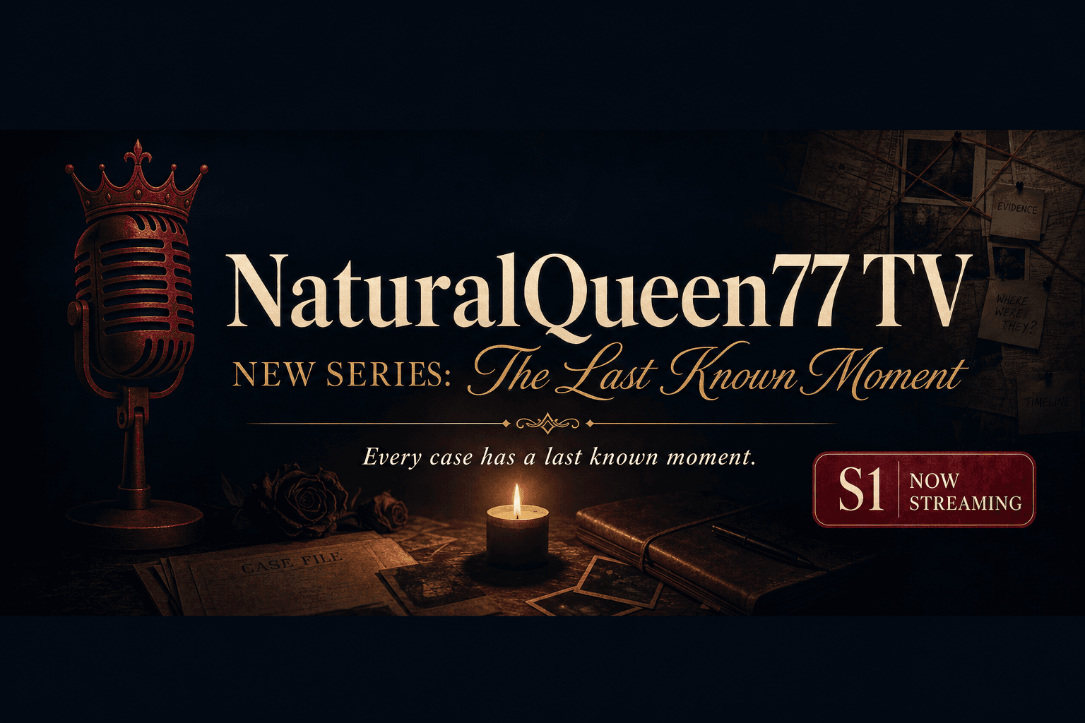 NaturalQueen77 TV — New Series: The Last Known Moment — Now Streaming